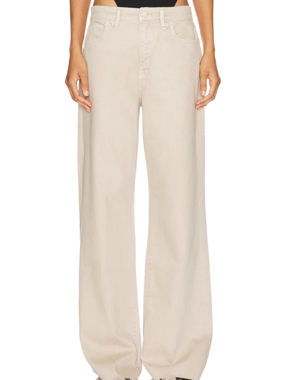 Good American Good Ease Relaxed Jeans in Sand004 - NWT from Revolve